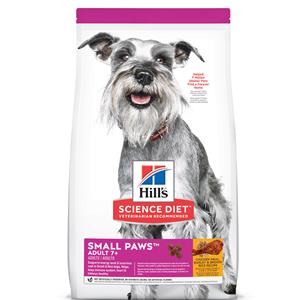 Hill's สุนัขแก่ สูตร Small Paws7+