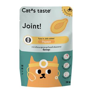 ( โหล) 70x12ก. Cat's Taste Healthy แมวโต สูตรทูน่าและมะละกอ