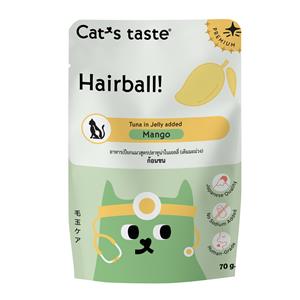 ( โหล) 70x12ก. Cat's Taste Healthy แมวโต สูตรทูน่าและมะม่วง