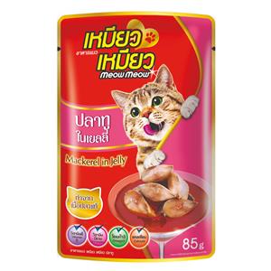 (โหล) 12x85ก. Meow Meow เหมี่ยวๆ เพาซ์แมว รสปลาทู