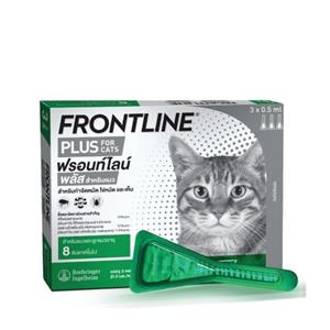 Frontline ยากำจัดเห็บหมัดแมว ชนิดหยด