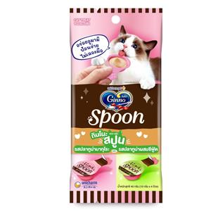 Ginno Spoon แมวเลีย รสทูน่ามากุโระซีฟู้ด