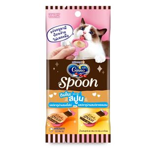 Ginno Spoon แมวเลีย รสทูน่าไก่แซลมอน