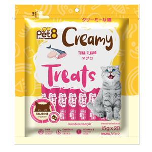 Pet8 Creamy แมวเลีย รสทูน่า KA01
