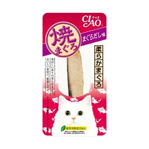 Ciao ยากิ ขนมแมว ปลาทูน่าย่าง รสทูน่ามากุโระ 80ก. TSC-01