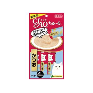 Ciao Churu แมวเลีย รสทูน่าคัทสึโอะ 4x14ก. SC-72