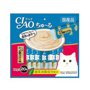 Ciao แมวเลีย รสปลาโอ 20x14ก. SC-130