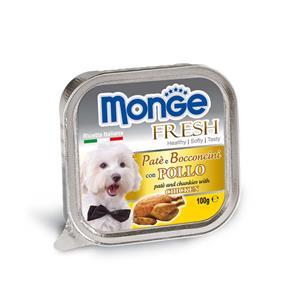 Monge ถาดสุนัข รสไก่ 100ก.