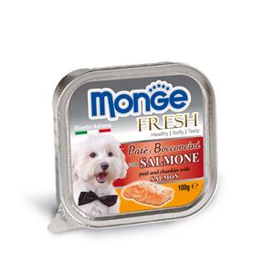 Monge ถาดสุนัข รสแซลมอน 100ก.