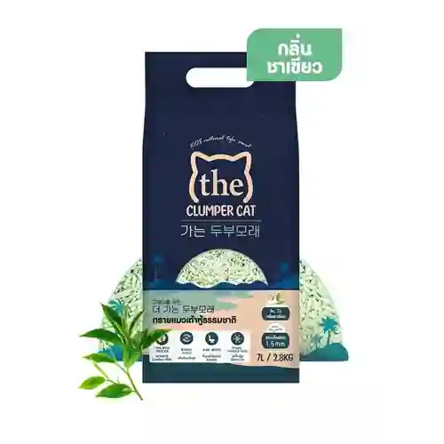 8809549012145 The Clumper ทรายแมวเต้าหู้ กลิ่นชาเขียว 7ลิตร TheClumperTofu 7L-ชาเขียว 7 L. ครัมเปอร์,ทรายแมว,litter,clump,เต้าหู้,ถั่วเขียว