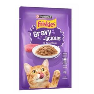 (โหล) 12x70ก. Friskies เพาซ์แมว รสปลาทูน่า