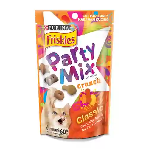 ปาร์ตี้มิกซ์,party mix,temptation,เทมเทชั่น,ขนมแมว,ขนม,snack,treat,ทรีต