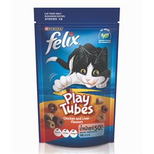 Felix Play-T ขนมแมว รสไก่ตับ