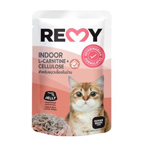 (โหล) 12x70ก. Remy เพาซ์แมว รสทูน่าปลาข้าวสารเยลลี่