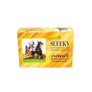 Sleeky สบู่ สำหรับสุนัขขนสั้น 85ก.