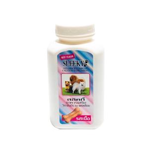 Sleeky วิตามินรวม รสเนื้อ 140ก.