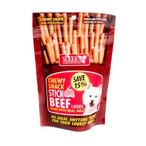 Sleeky ขนมสุนัข ชนิดแท่ง รสเนื้อ 175ก.
