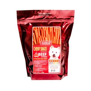 Sleeky ขนมสุนัข ชนิดแท่ง รสเนื้อ 1กก.