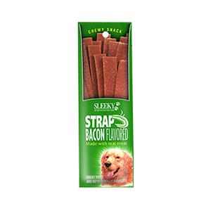 Sleeky ขนมสุนัข ชนิดแผ่น รสเบคอน 50ก.