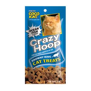 Cocokat Crazy Hoop ขนมแมว รสปลาทะเล 35ก.