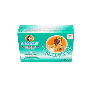 Bearing สบู่ สูตรสำหรับสุนัขขนยาว เขียว 100ก.