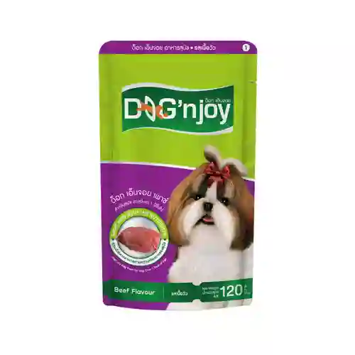 เพาซ์,เพาช์,pounch,เพาซ์หมา,เพาช์หมา,เพาหมา,เพาช์สุนัขอาหารเปียก,ซอง,หมา,ด๊อก,เอนจอย,แอนจอย,เบทาโกร,Betagrow