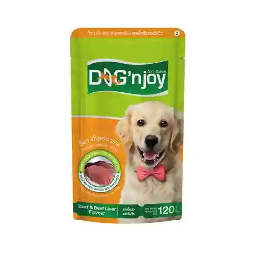 เพาซ์,เพาช์,pounch,เพาซ์หมา,เพาช์หมา,เพาหมา,เพาช์สุนัขอาหารเปียก,ซอง,หมา,ด๊อก,เอนจอย,แอนจอย,เบทาโกร,Betagrow