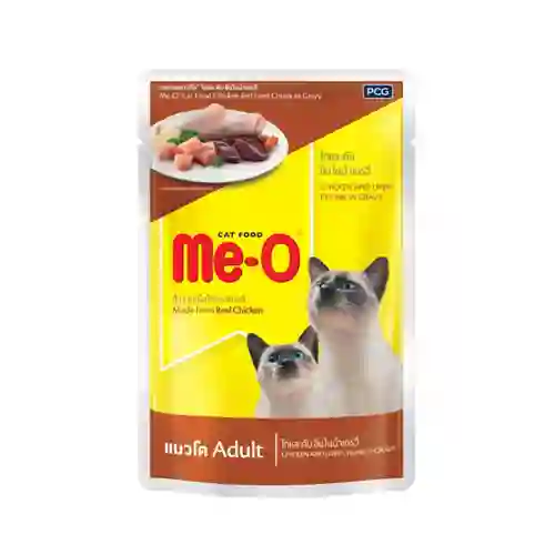 8850477017870 มีโอ เพาซ์แมว รสไก่ตับ 80ก. มีโอเพา ไก่ตับ 80 g. มีโอ,เพาซ์แมว,เพาซ์,เพาช์,pounch,อาหารเปียก,ซอง,แมว,เพา,เพาช์แมว,เพาแมว,เพ้า,เพ้า