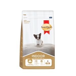 SmartHeart Gold ลูกสุนัข พันธุ์เล็ก สูตร Indoor