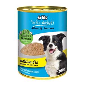 ไอคิว รสไก่ข้าว 400ก.