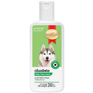 SmartHeart แชมพูกำจัดเห็บหมัดสำหรับสุนัข กลิ่นเดลีเฟรช