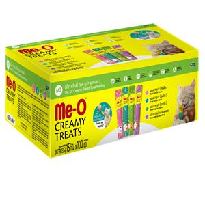 (กล่อง) 100x15ก. Meo Creamy รสทูน่าเมดเล่ย์