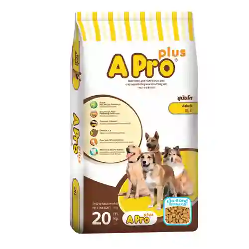 เอโปร พลัส,A pro Plus,Apro,เอโป,เม็ดใหญ่,หมาโต,อาหารเม็ด,เม็ดหมา,อาหารหมา,อาหารเม็ดหมา,อาหารสุนัข,อาหารหมา