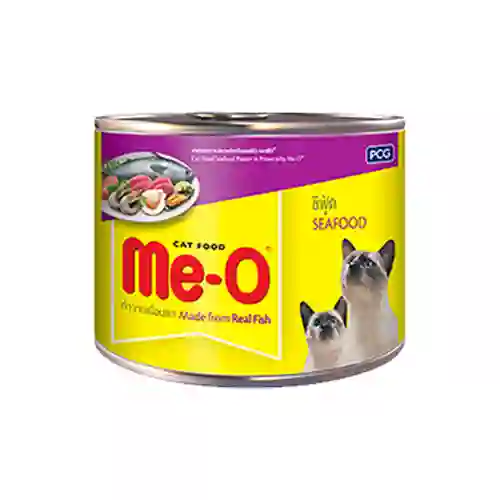 8850477515185 มีโอ แมว รสซีฟู้ด 185g. มีโอ 185 ก.ชมพู\ซีฟู้ด 185 g. meo,me-o,,กระป๋อง,กระป๋องแมว,กปแมว,กป,อาหารเปียก,can,โต,adult