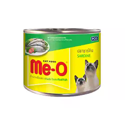 8850477516182 มีโอ แมว รสซาร์ดีน 185g. มีโอ 185 ก.เขียว\ซาร์ดีน 185 g. meo,me-o,,กระป๋อง,กระป๋องแมว,กปแมว,กป,อาหารเปียก,can,โต,adult