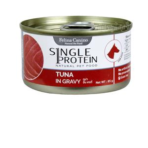 Felina Canino Single Protein สุนัข รสทูน่าเกรวี่