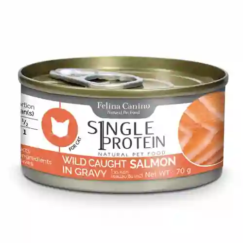 เฟลินา คานิโน,อาหารกระป๋อง,ปลาแซลมอน,ธรรมชาติ,กระป๋อง,กระป๋องแมว,กปแมว,กป,อาหารเปียก,can,โต,adult