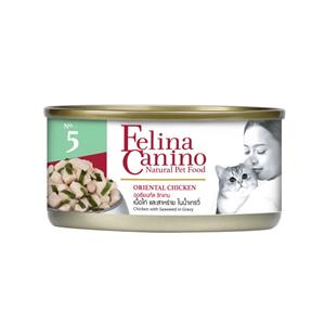 Felina Canino แมวโต รสไก่ No.5