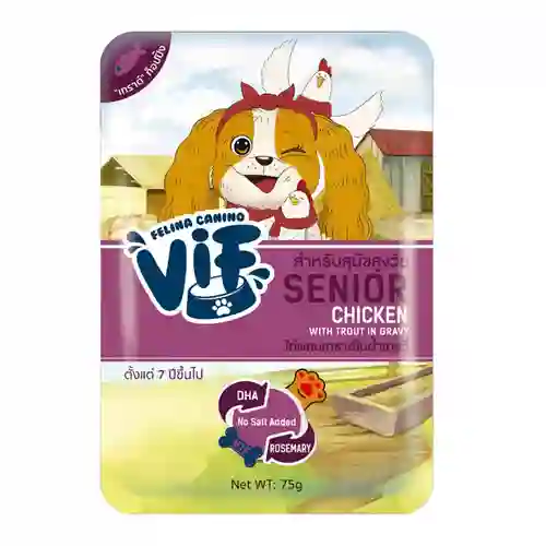 เฟลิน่า,วิฟ,felina,เพาซ์หมา,เพาซ์,เพาช์,pounch,อาหารเปียก,ซอง,หมา,เพา,เพาช์หมา,เพาหมา,เพ้า,เพ้า,เกรวี่,gravy