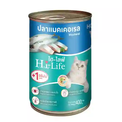 ไฮไลฟ์, hilife, hi-, hi-life, hi-live, hilive,อาหารกระป๋อง,แมวโต,ม่วง,กระป๋อง,กระป๋องแมว,กปแมว,กป,อาหารเปียก,can,โต,adult