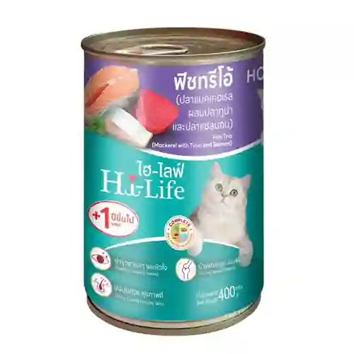 ไฮไลฟ์, hilife, hi-, hi-life, hi-live, hilive,อาหารกระป๋อง,แมวโต,ม่วง,กระป๋อง,กระป๋องแมว,กปแมว,กป,อาหารเปียก,can,โต,adult
