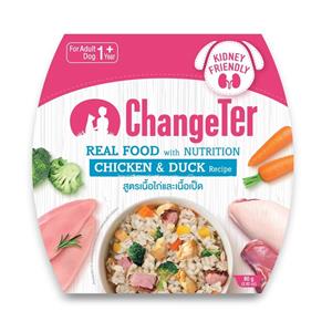 Changeter Real Food รสไก่เป็ด