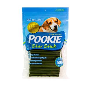 Pookie ขนมสุนัข ขัดฟัน รสคลอโรฟิลล์ เขียวเข้ม