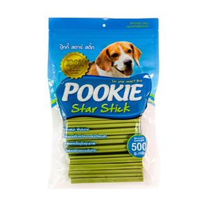 Pookie ขนมสุนัข ขัดฟัน รสคลอโรฟิลล์ เขียวอ่อน