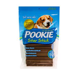 Pookie ขนมสุนัข ขัดฟัน รสตับ น้ำตาล