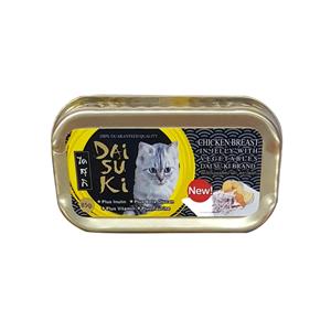 Daisuki แมว รสอกไก่เยลลี่ผัก 85ก.