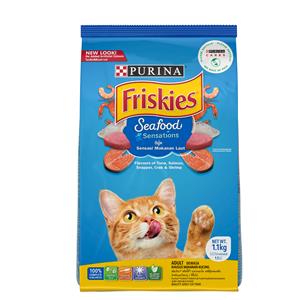 Friskies แมว รสซีฟู้ด 400ก.