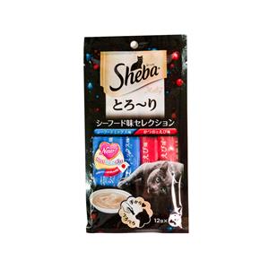 Sheba ชีบา เมลตี้ รสซีฟู้ดมิกซ์ 4x12ก.
