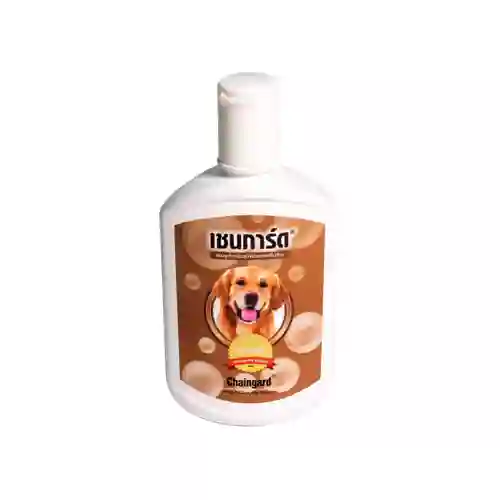 เชนการ์ด,Chaingard,แชมพูสุนัข,แชมพูหมา,อาบน้ำ,ทำความสะอาด,shampoo,เห็บ,หมัด,ฟอก,ฟอง,ดับกลิ่น