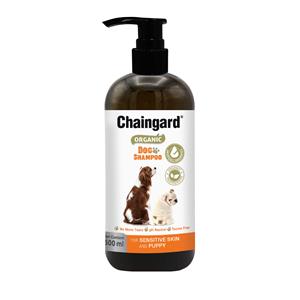 Chaingard Organic แชมพูสุนัข สูตร สุนัขแพ้ง่าย